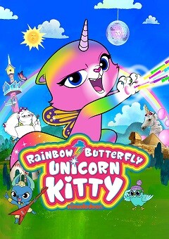 Rainbow Butterfly Unicorn Kitty