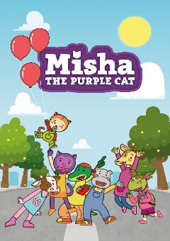 Misha the Purple Cat